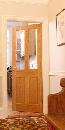Victorian 4 Panel Oak Glazed Interior Door 